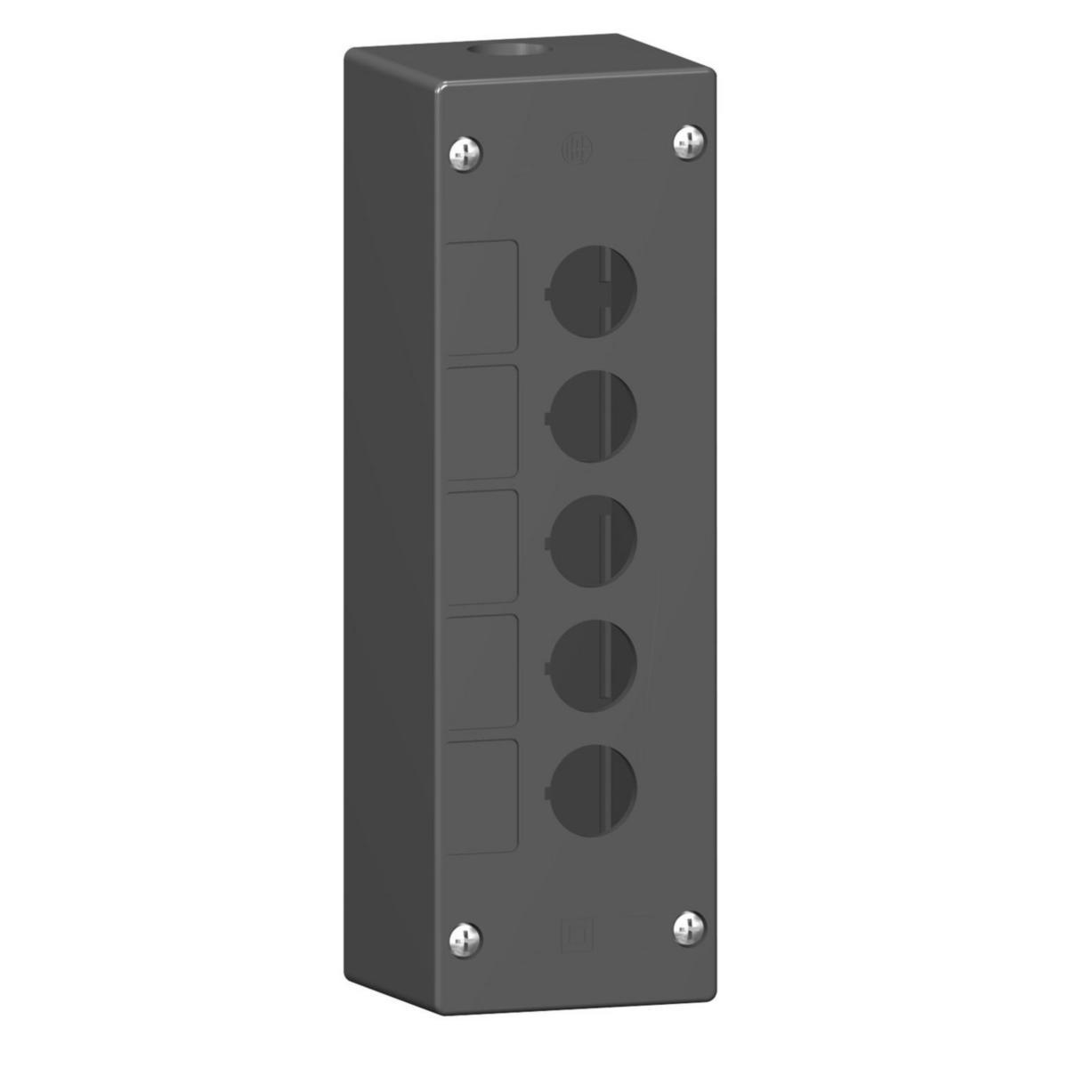 Push button boxes for tough environments - 5 HOLES HARSH ENVIRONMENT CONT XALG05