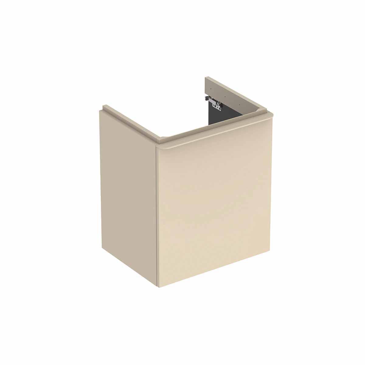 Underskåp Smyle Square med 1 dörr, Geberit - GEBERIT SMYLE SQUARE UND.SKÅP B53.6.H61.7.T43.3.S.GRÅ.DÖRR V