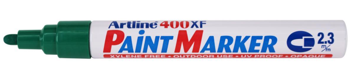 Märkpenna Artline 400-XF - MÄRKPENNA ARTLINE 400XF GRÖN 2MM RUND SPETS