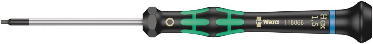 Skruvmejsel Wera 2054 Micro Insex - SKRUVMEJSEL WERA 2054 HEX1,5 MICRO 1,5 X 60 MM