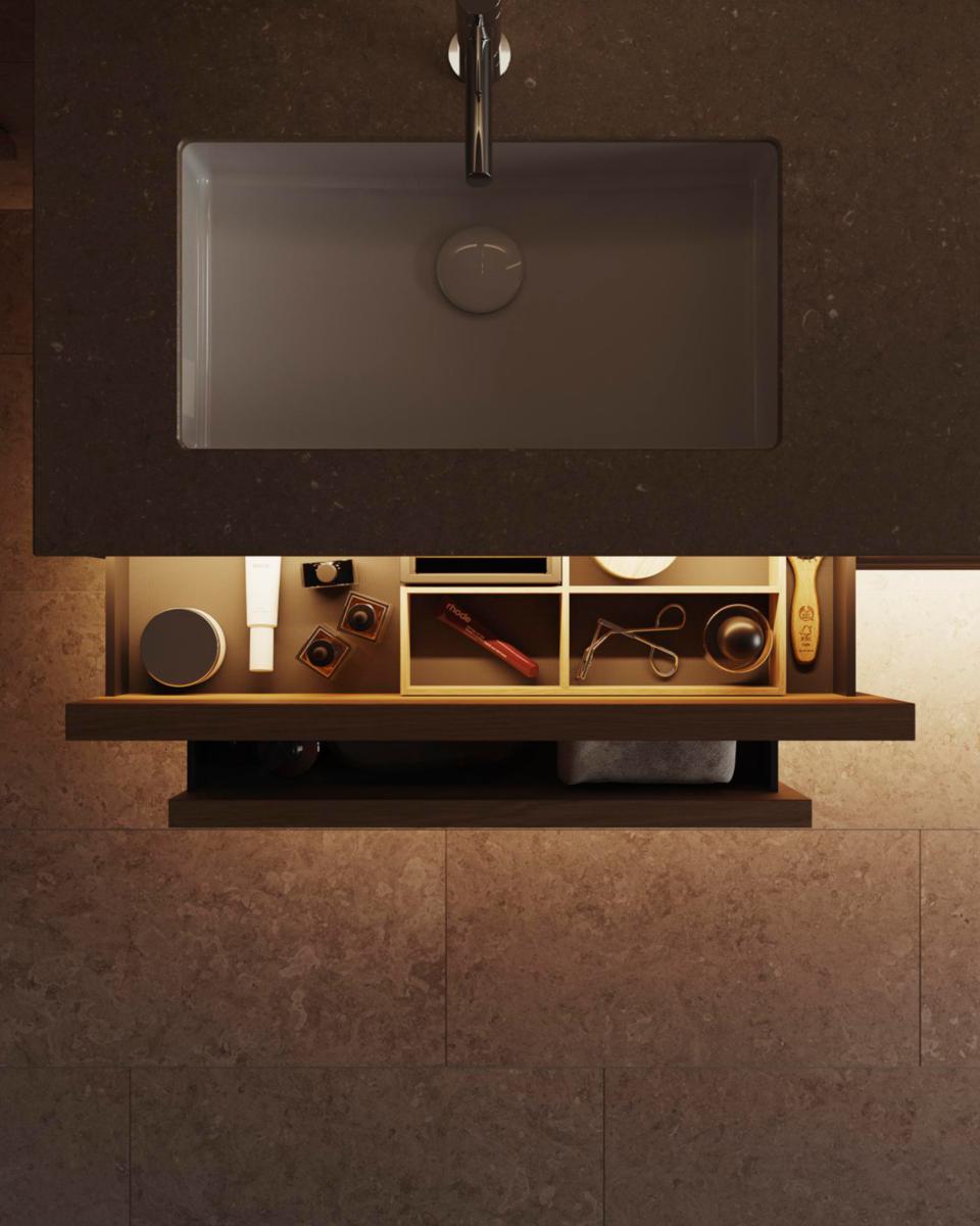 Belysning Plus Light Terra, INR - INR PLUS LIGHT TERRA 60 I LÅDA, UNDER KOMMOD