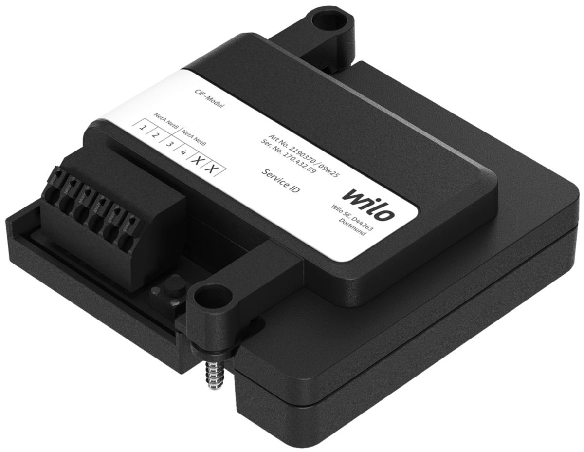 CIF-Modul BACnet, Wilo - CIF-MODUL BACNET MS/TP AUTOMATIONSTILLBEHÖR. WILO