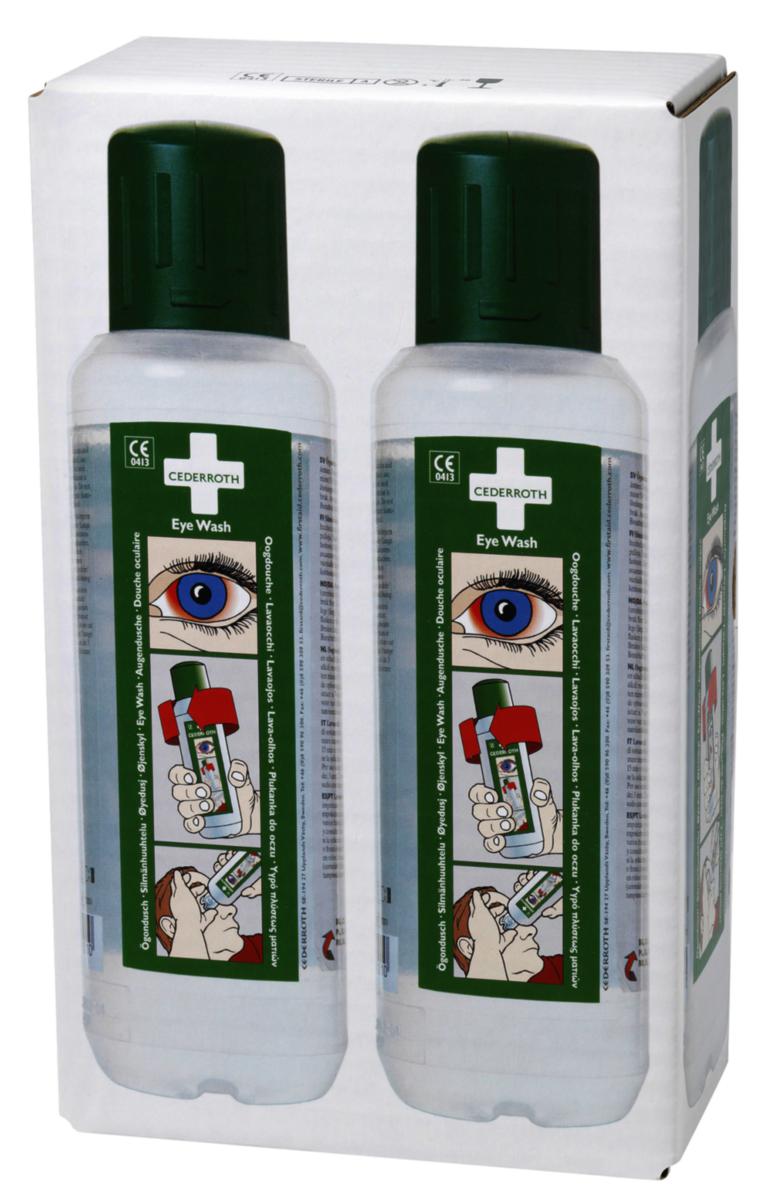 Eye shower cederroth 725200 - EYE SHOWER CEDERROTH 725200 500 ML 2 PC/BOX
