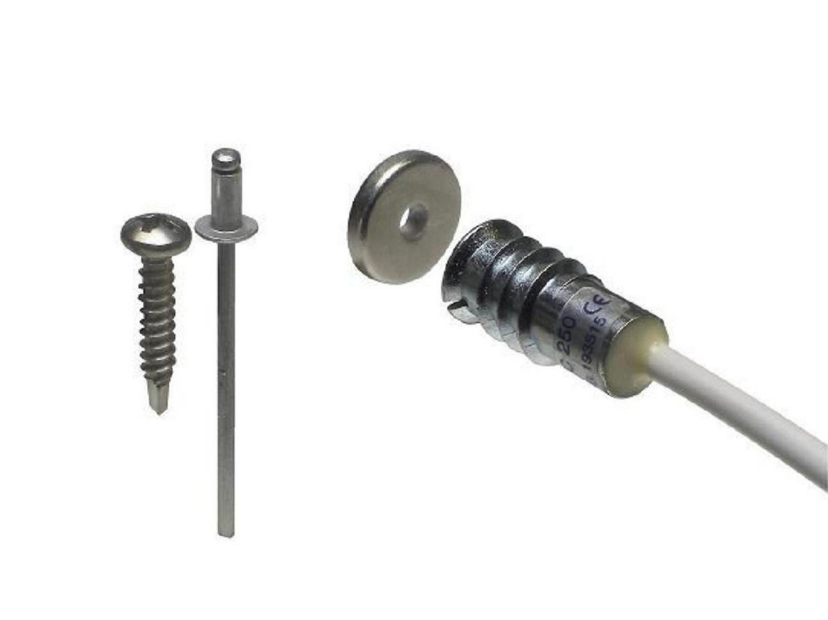 Magnetic contact set, MC 250-M14 - MAGNETKONTAKT INFÄLLD. 2M