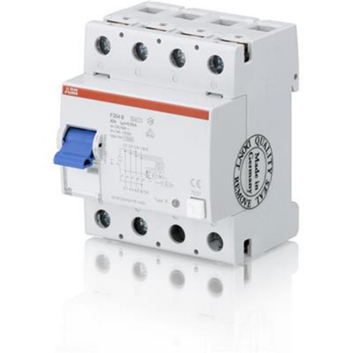 Jordfelsbrytare F200 typ B pro M compact - JORDFELSBRYTARE F204 B-125/0.3 JORDFELSBRYTARE F204 B-12