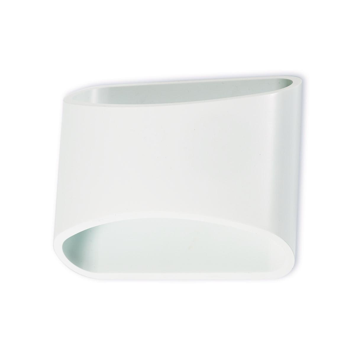 Väggarmatur Luxova - ARM LUXOVA 3K 8W VIT LX1828ADWH/3K