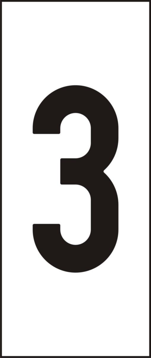 Märksystem H25 - SKYLT H25 3 VIT