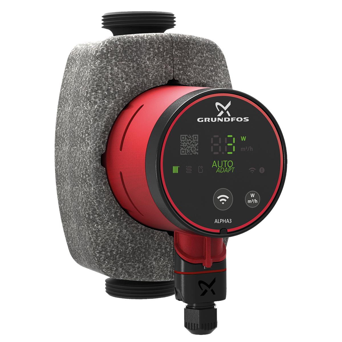 Cirkulationspumpar Alpha3, Grundfos - ALPHA3 25-60 180 GRUNDFOS CIRKULATIONSPUMP