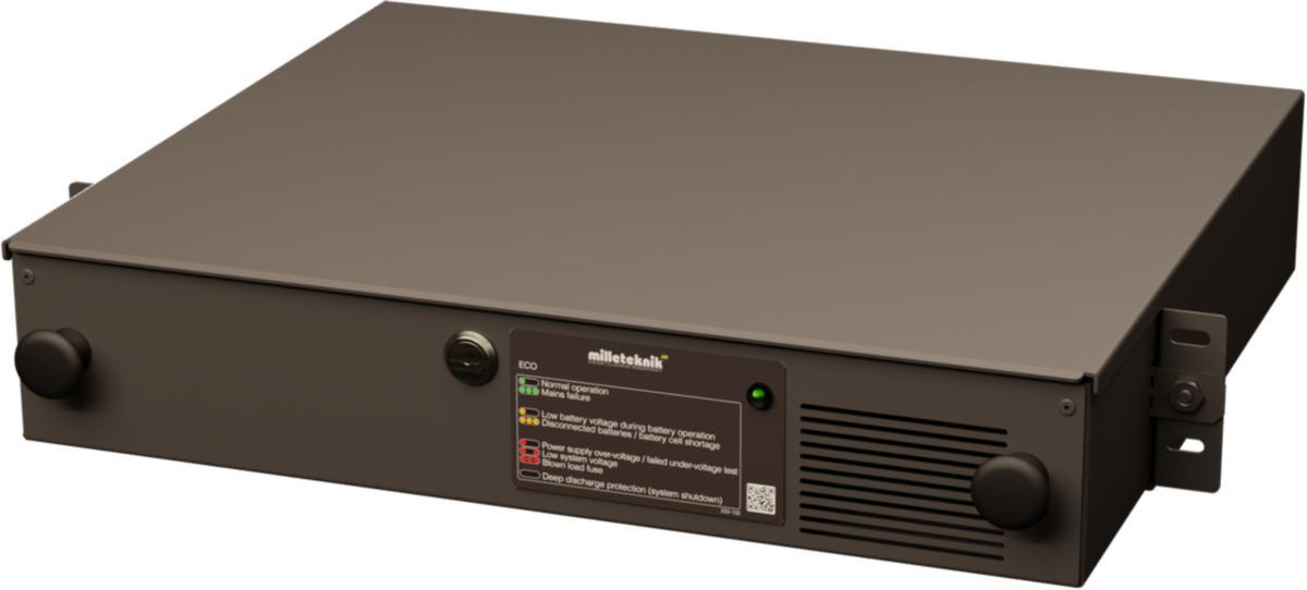 Batteribackup ECO 24V 2HE - BATTERIBACKUP ECO 24V 5A 2HE ECO 24V 5A 2HE