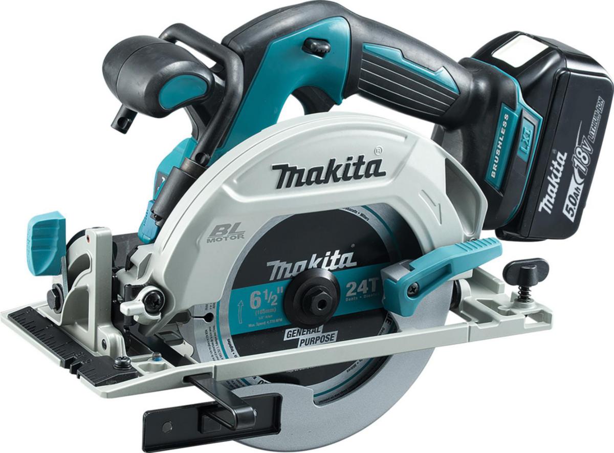 Cirkelsåg Makita DHS680RTJ - CIRKELSÅG MAKITA 18V DHS680RTJ BRUSHLESS 2X5.0AH MAKPAC