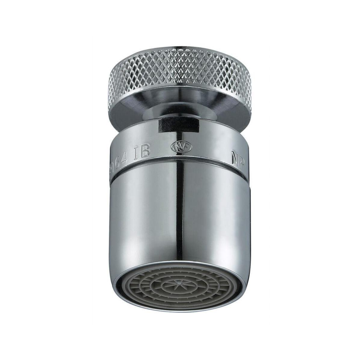 Aerator for sanitary fitting, air-mixing with ball joint, Trio - TRIO AERATOR M22x1 WITH SWIVEL FEMALE