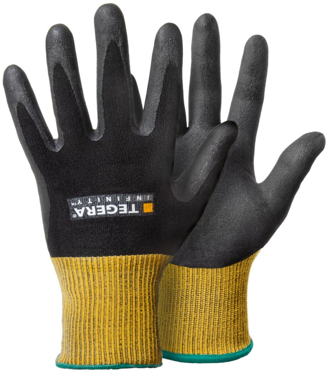 Mounting glove Tegera Infinity 8800 - GLOVE TEGERA INFINITY 8800 NITRIL 15GG BLACK SIZE6