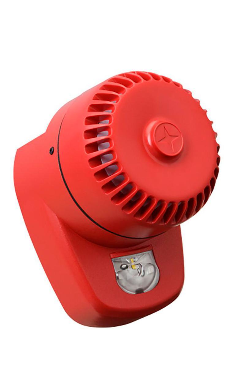 RoLP LX Siren/Blixtljus vägg - SIREN/BLIXTLJUS VÄGG RÖD