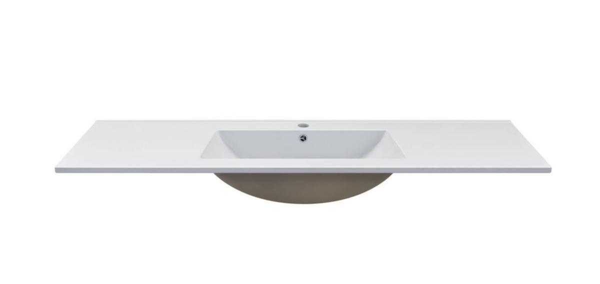 Möbeltvättställ H=18mm, a-collection - MÖBELTVÄTTSTÄLL 75 CM, H=18MM A-COLLECTION, VITT