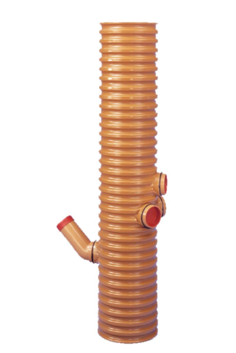 Dräneringsbrunn Wavin, 315 mm med vattenlås - 315X3M DRÄN.BRUNN PVC 70 L WAVIN