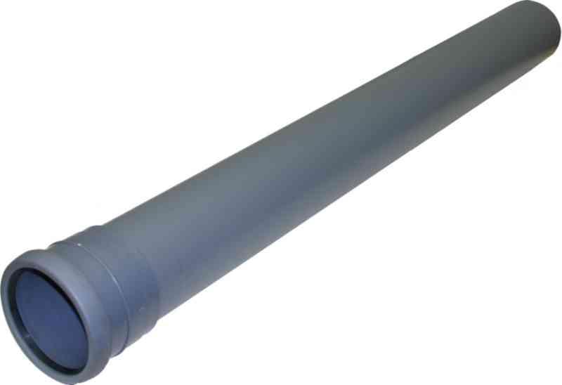 Pipelife tube PP 110mm coloris noir longueur 3m 1298622113
