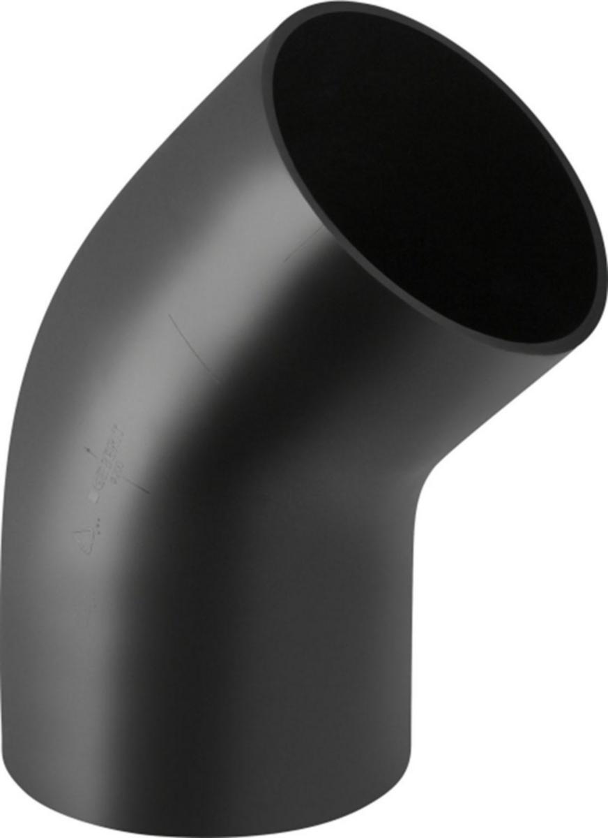 Böj 45°, stor radie, Geberit PEH - PEH BÖJ 45° 200MM GEBERIT