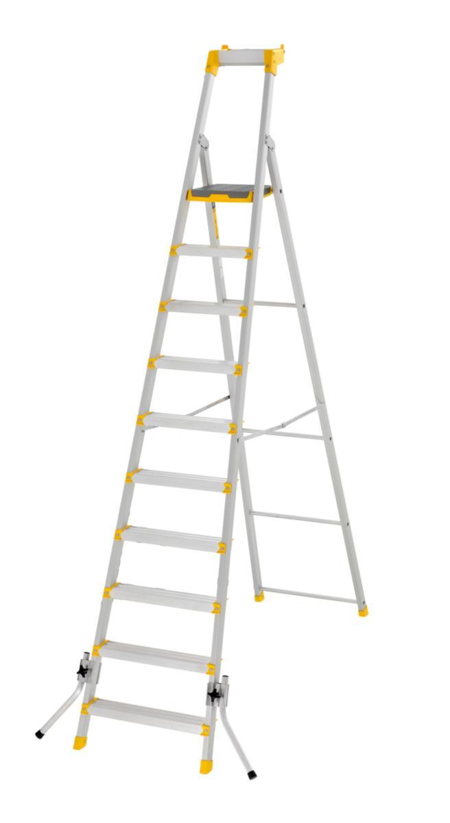 Staircase Wibe Ladders 55P - STEP LADDER W.STEPS 55P 10 STEP 735510