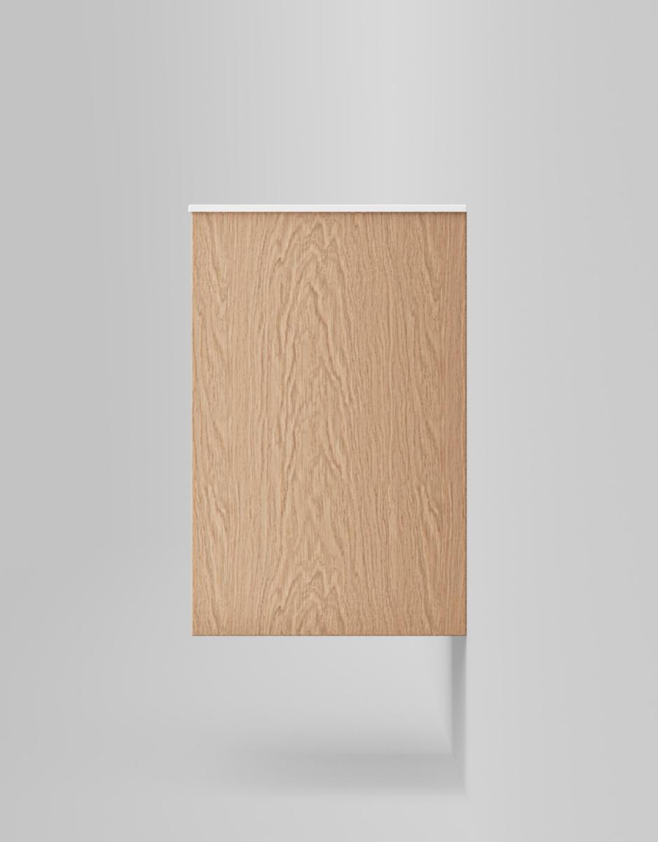 Tvättställsskåp Terra Carve, INR - INR KOMMOD TERRA CARVE 140 D NATURAL OAK, 6 LÅDOR