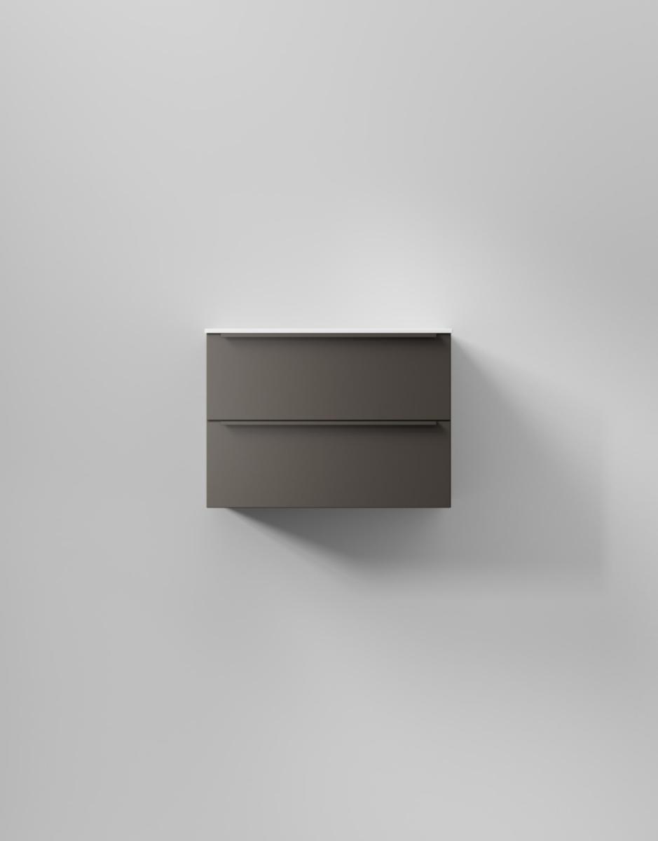Tvättställsskåp Core Avant, INR - INR KOMMOD CORE AVANT 70 CARBON GREY, 2 LÅDOR