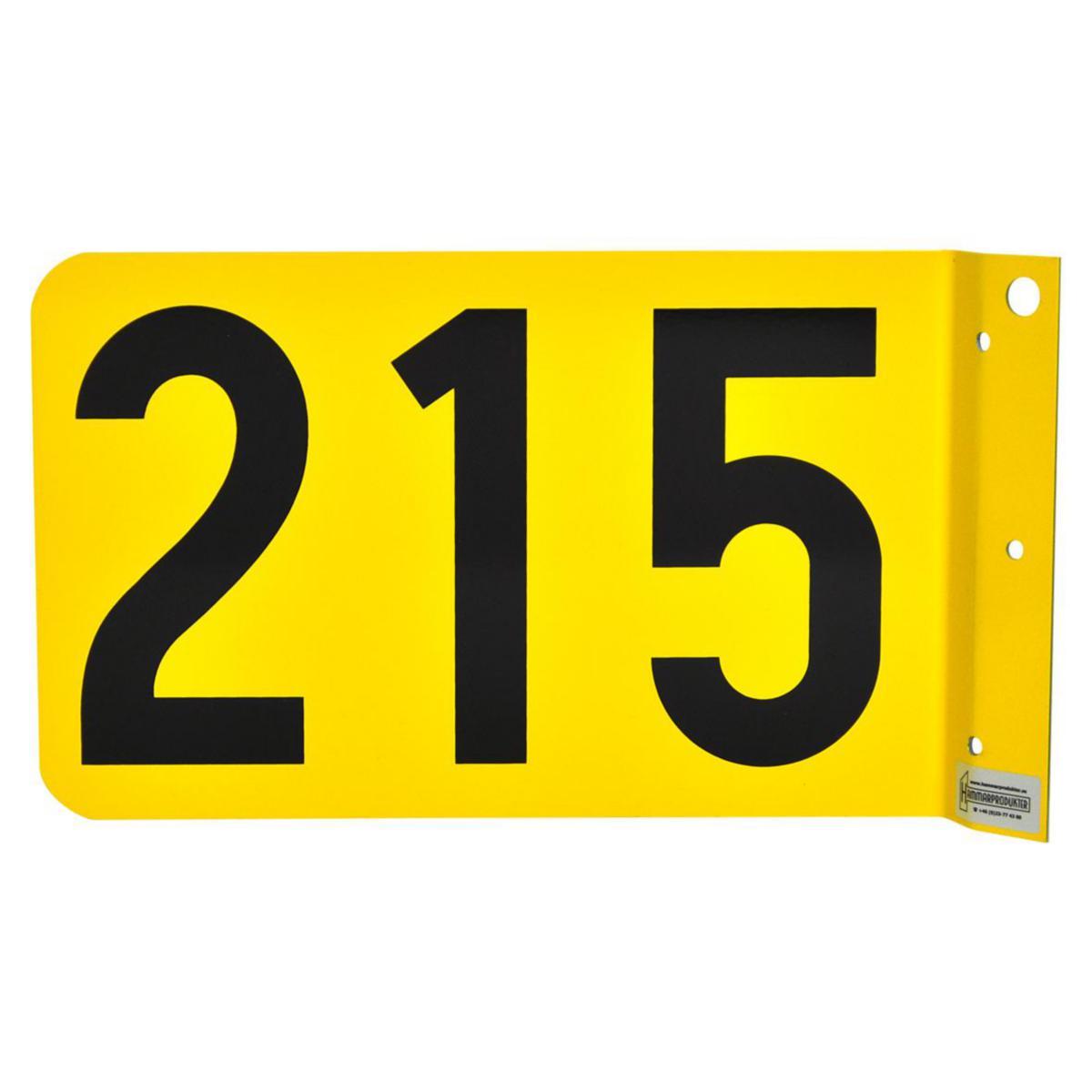 Flygnummerskylt F23 - FLYGNUMMERSKYLT F23-215
