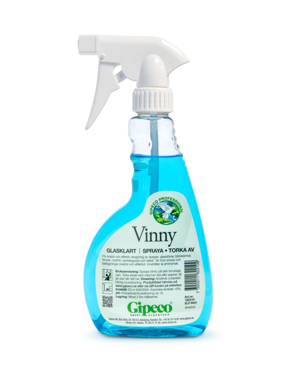 Glass cleaner vinny - GLASS CLEANER GIPECO VINNY 500ML