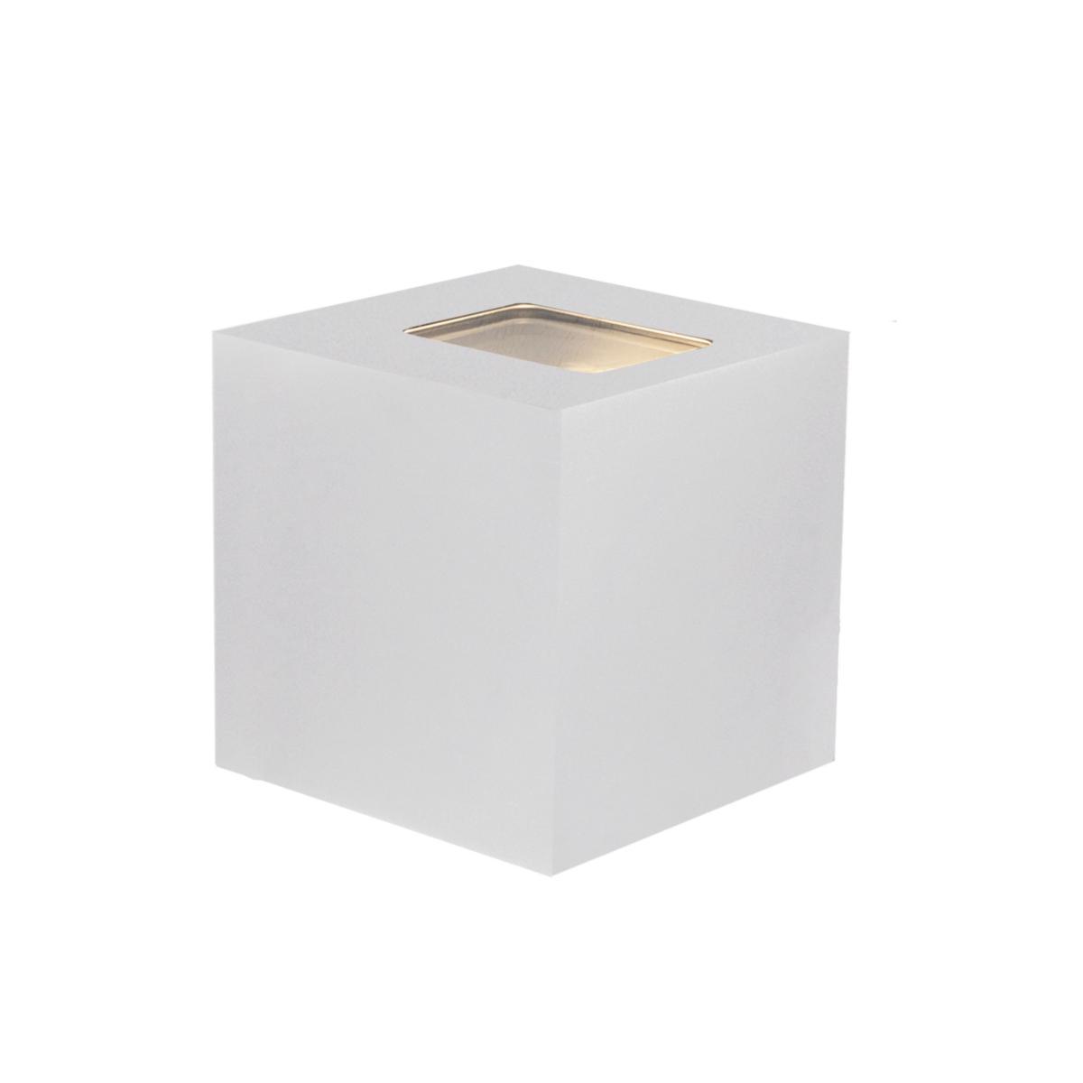 Väggarmatur Cube XL II - VÄGGARM 25W 1890LM 3K VIT IP65 CUBE XL II