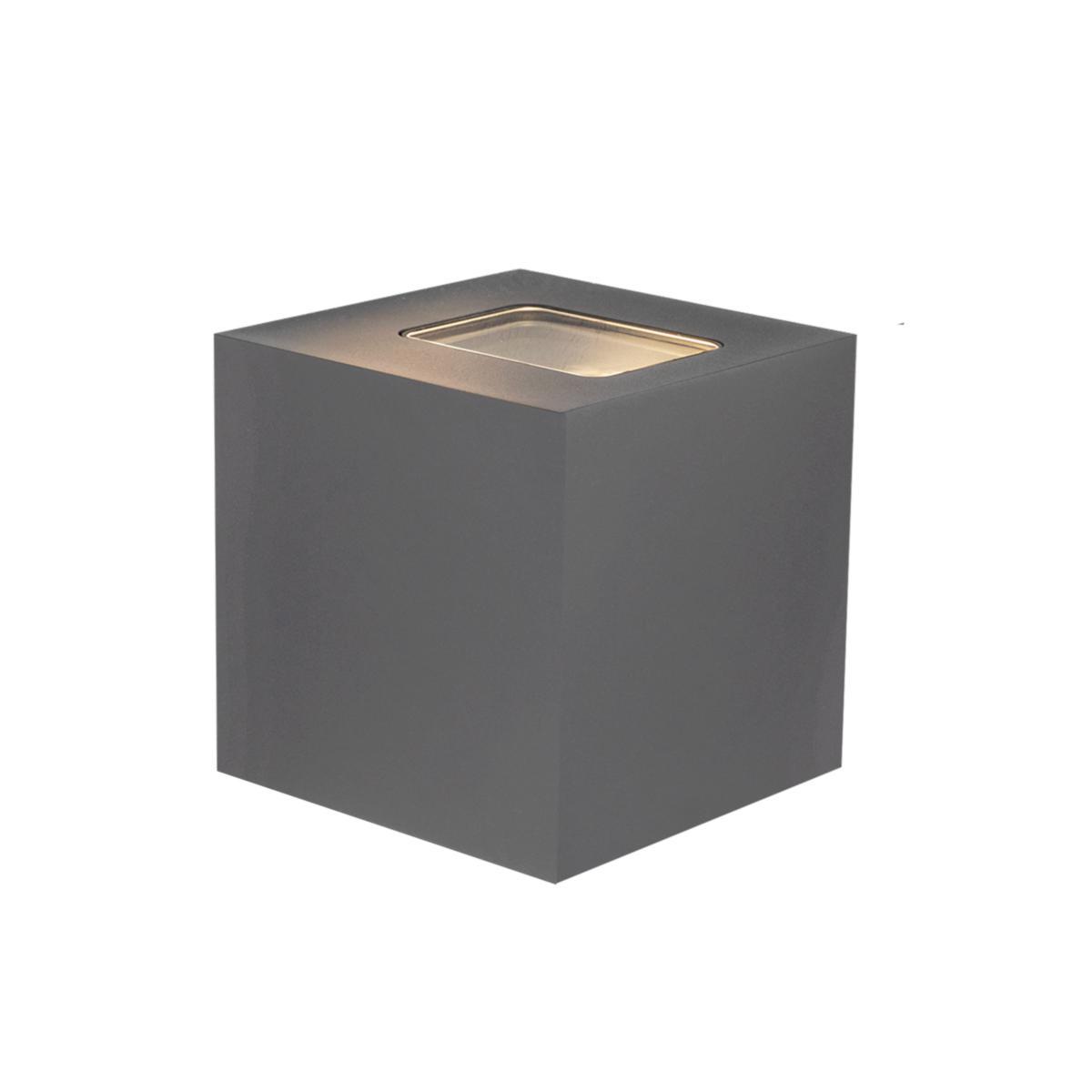 Väggarmatur Cube XL II - VÄGGARM 25W 1890LM 3K GRÅ IP65 CUBE XL II