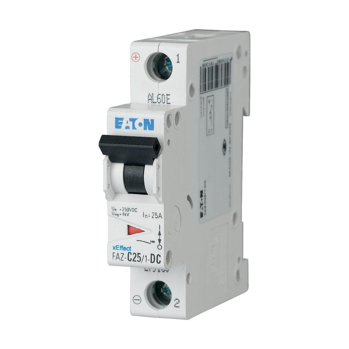 Minibrytare FAZ-C DC - MINIBRYTARE FAZ 20A C DC FAZ-C20/1-DC
