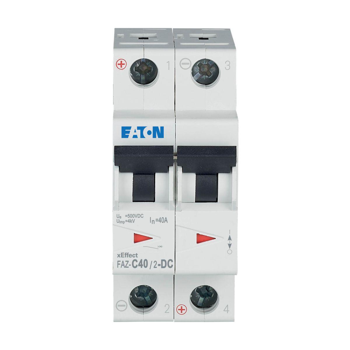 Minibrytare FAZ-C DC - MINIBRYTARE FAZ 40A C DC FAZ-C40/2-DC