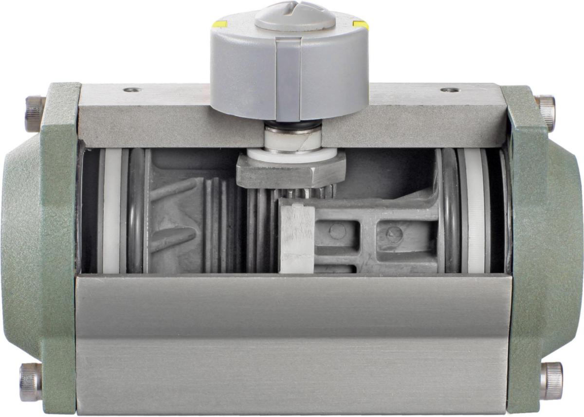 Pneumatic Actuator Double Acting AVi 2300, a-collection - ACTUATOR PNEUM F05/F07 17MM AVI 2300 DOUBLE ACTING HTD-92