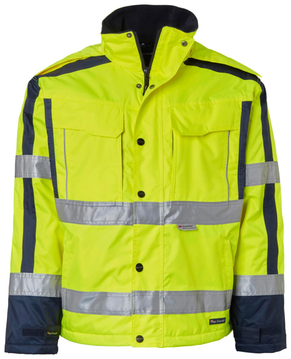 Vinterjacka Top Swede 163 - VINTERJACKA TOPSWEDE 163021 VARSEL GUL/MARIN L