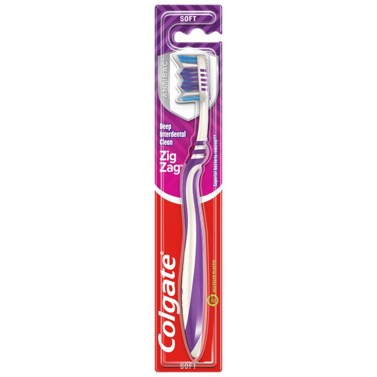 Tandborste Colgate - TANDBORSTE COLGATE ZIG ZAG SOFT