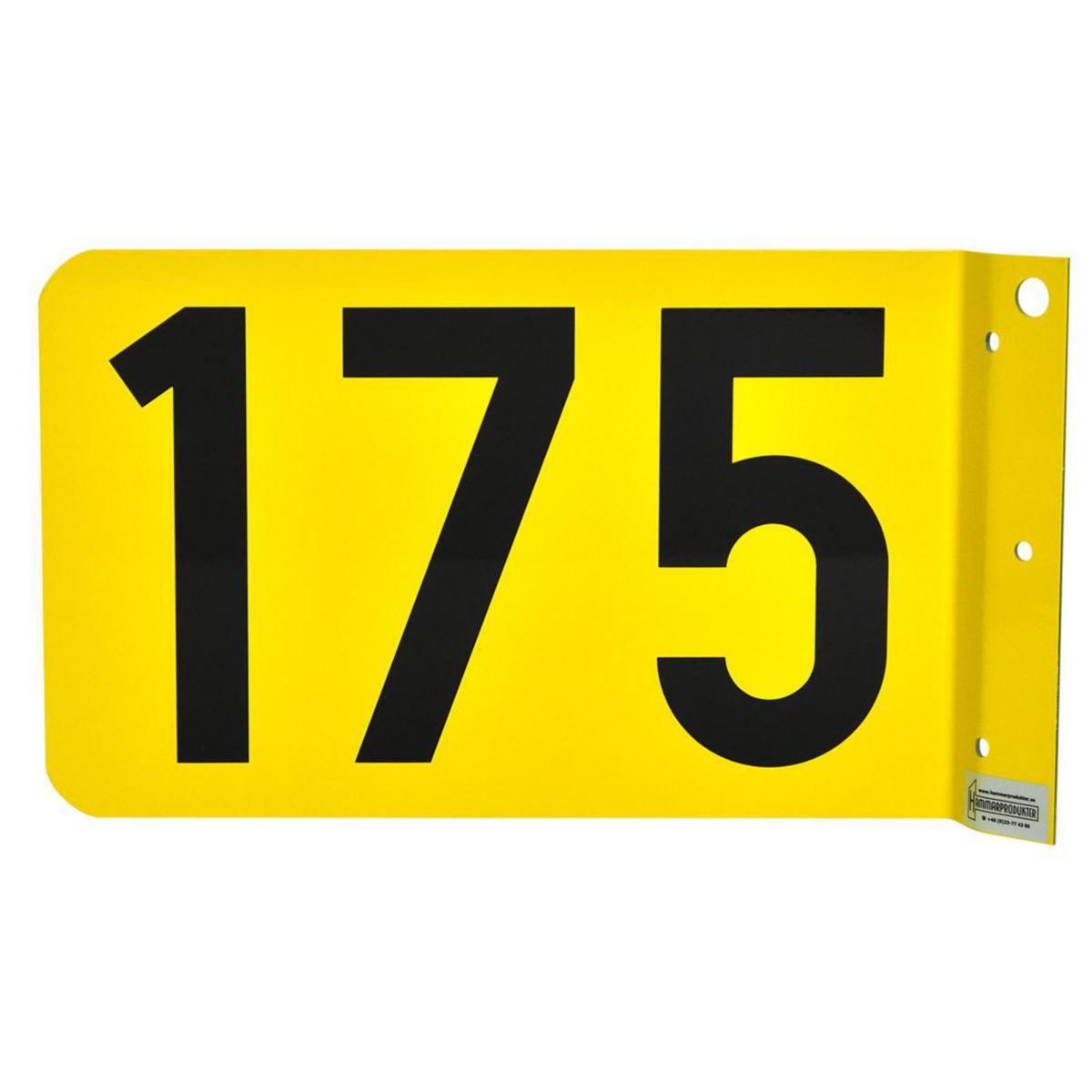 Flygnummerskylt F23 - FLYGNUMMERSKYLT F23-175