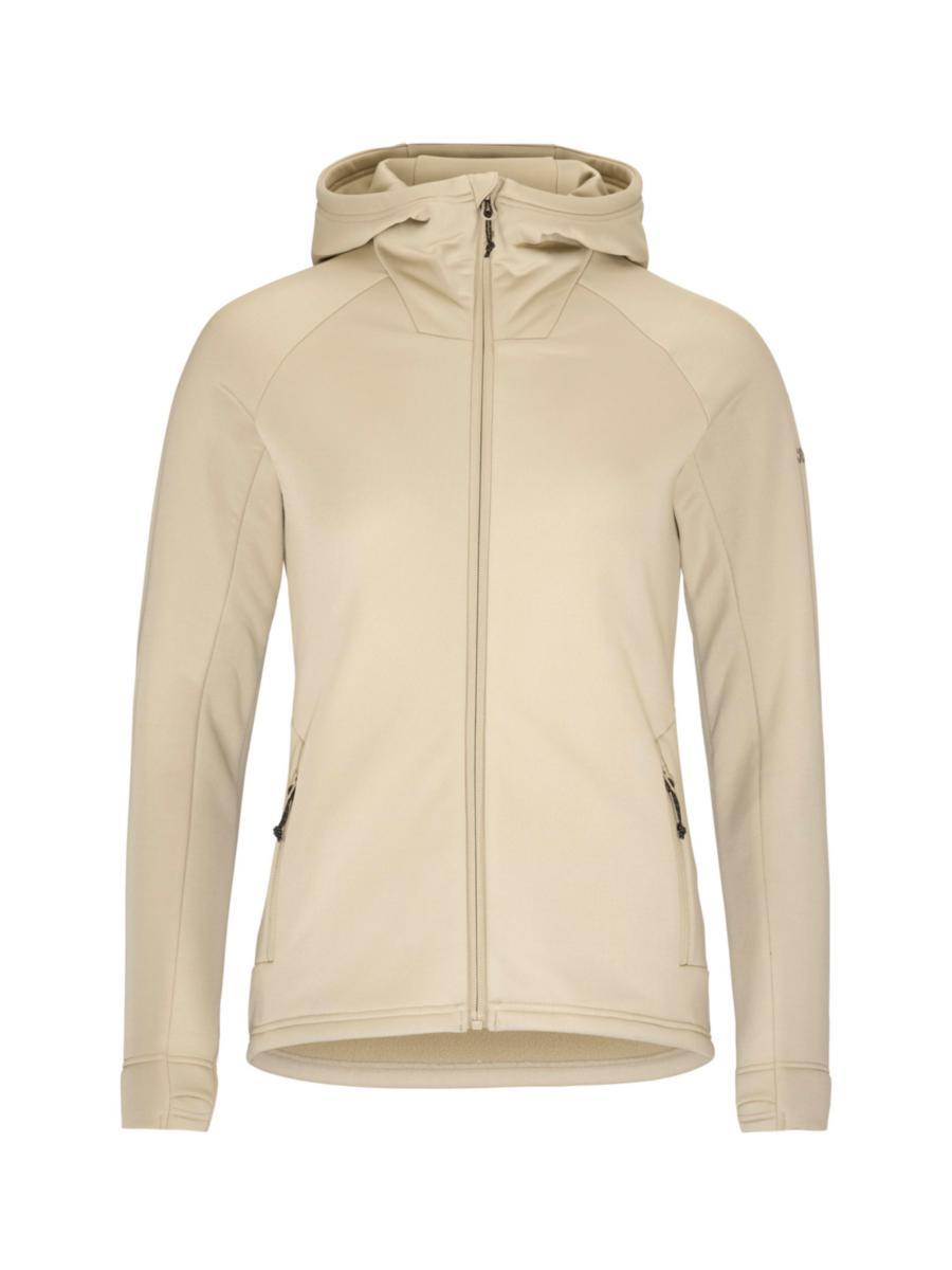 Huvtröja Craft 1915241 Dam - HUVTRÖJA CRAFT 1915241 HEL-ZIP BEIGE/HAY STL L