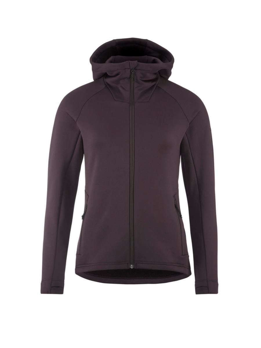 Huvtröja Craft 1915241 Dam - HUVTRÖJA CRAFT 1915241 HEL-ZIP DK PLUM STL L