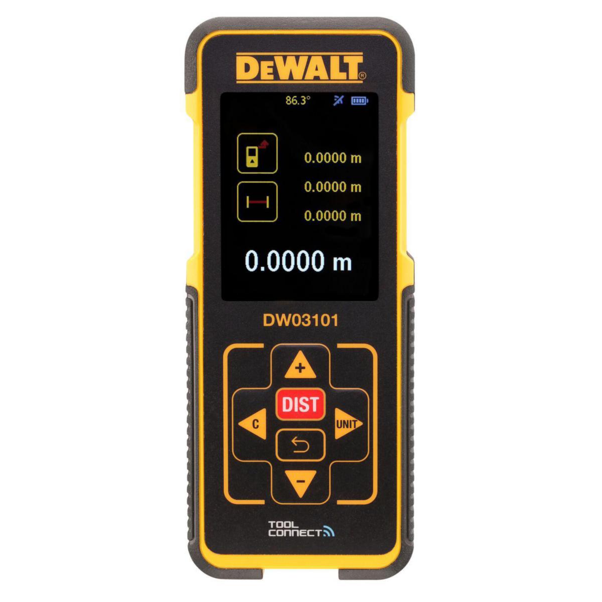 Avståndsmätare DEWALT DW03101 - AVSTÅNDSMÄTARE DEWALT DW03101 100M. LASER