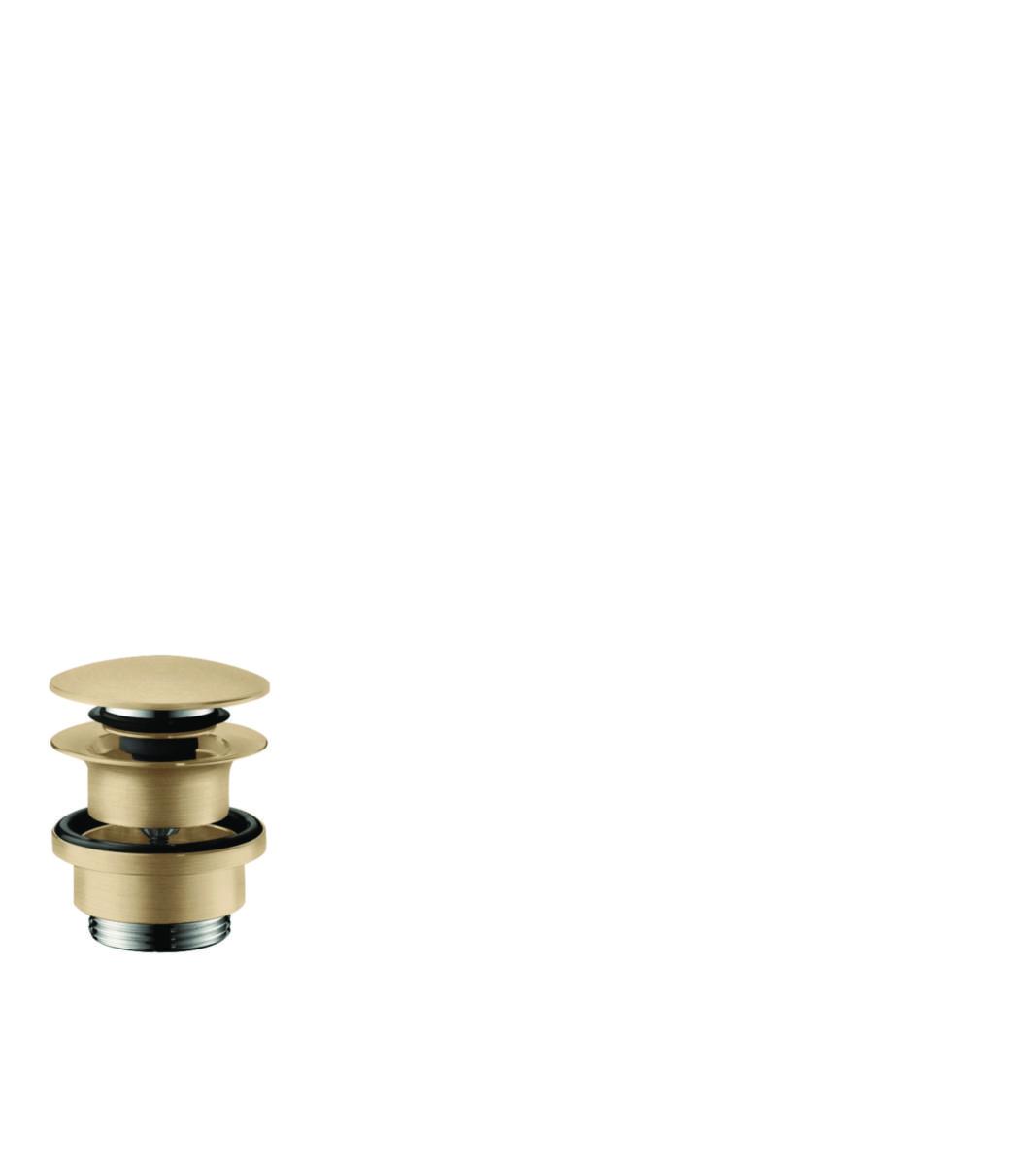 Hansgrohe Bottenventiler Push-Open - HG PUSH-OPEN TS BOTTENVENTIL BORSTAD BRONS, 50100140
