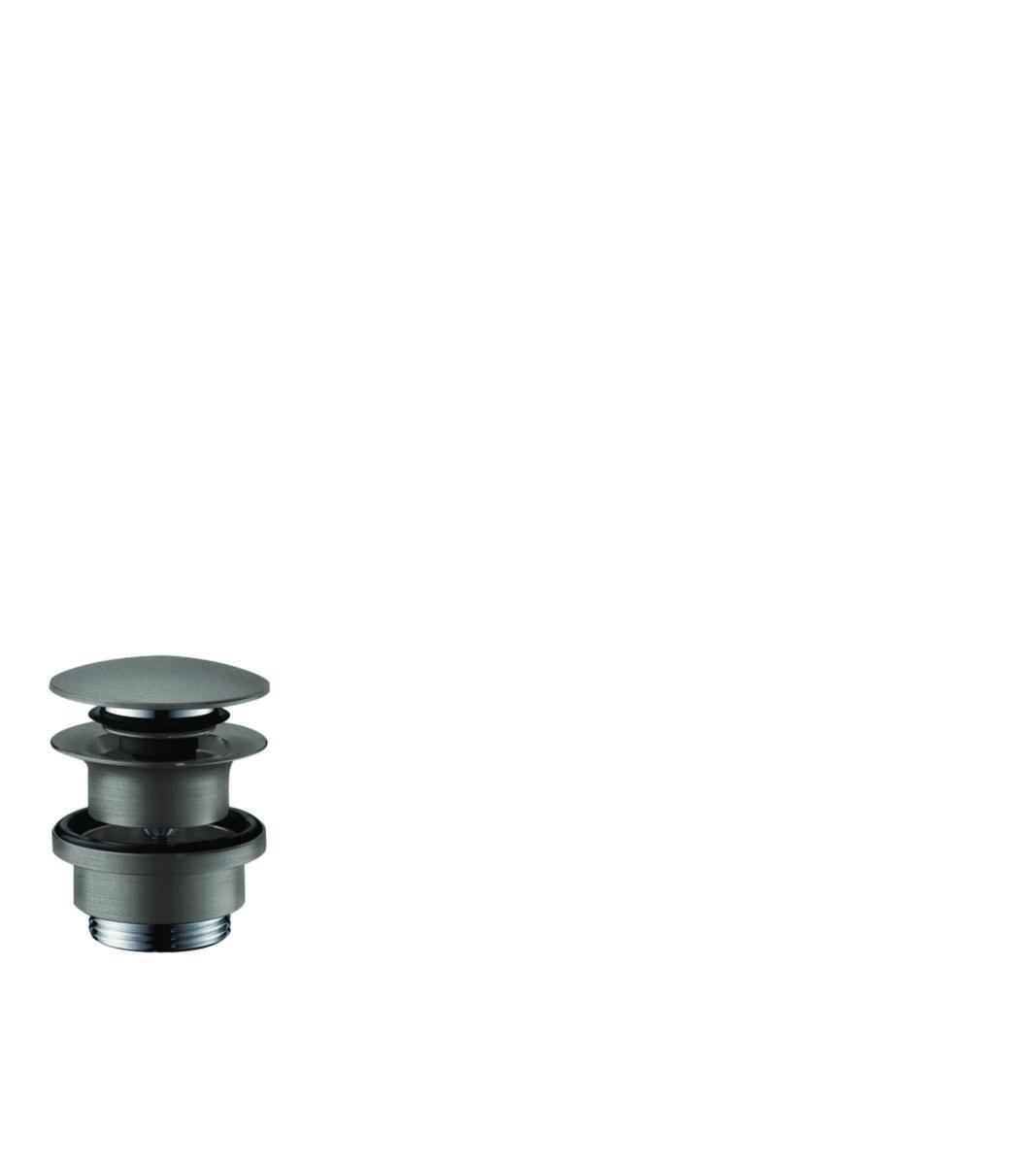 Hansgrohe Bottenventiler Push-Open - HG PUSH-OPEN TS BOTTENVENTIL BORSTAD SVART KROM, 50100340