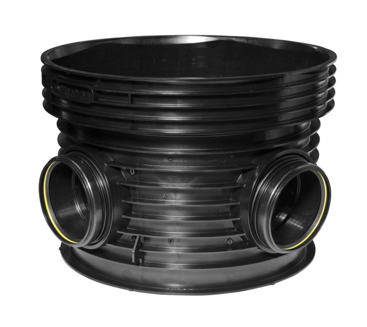 Decent well, Wavin Tegra 1000, Type2 90° 3 inlet - 1000X200 TEGRA TP2 90° FOR SMOOTH PIPES