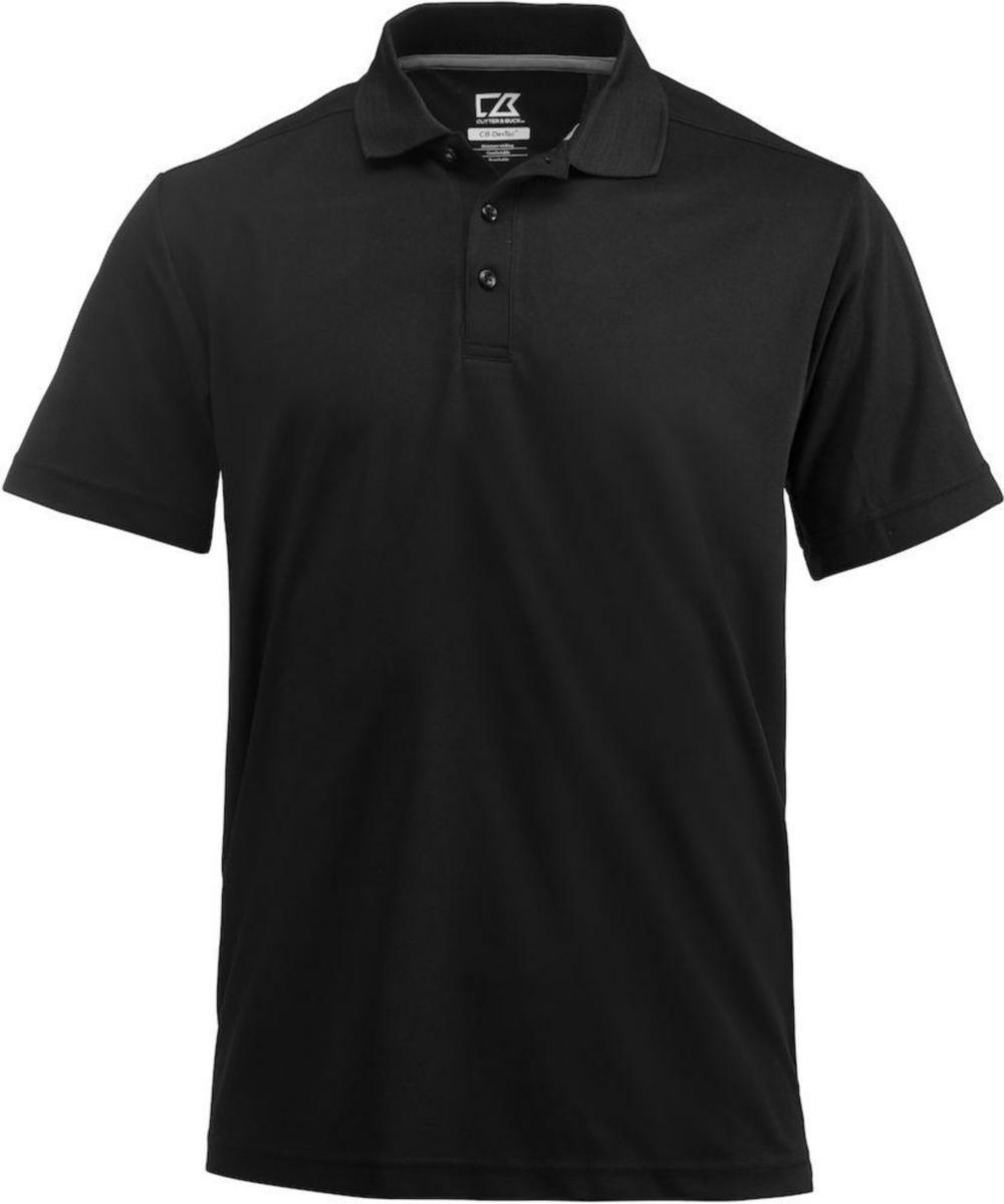 Pikétröja Cutter & Buck Kelowna Polo - PIKÉTRÖJA C&B KELOWNA 354400 SVART STL S