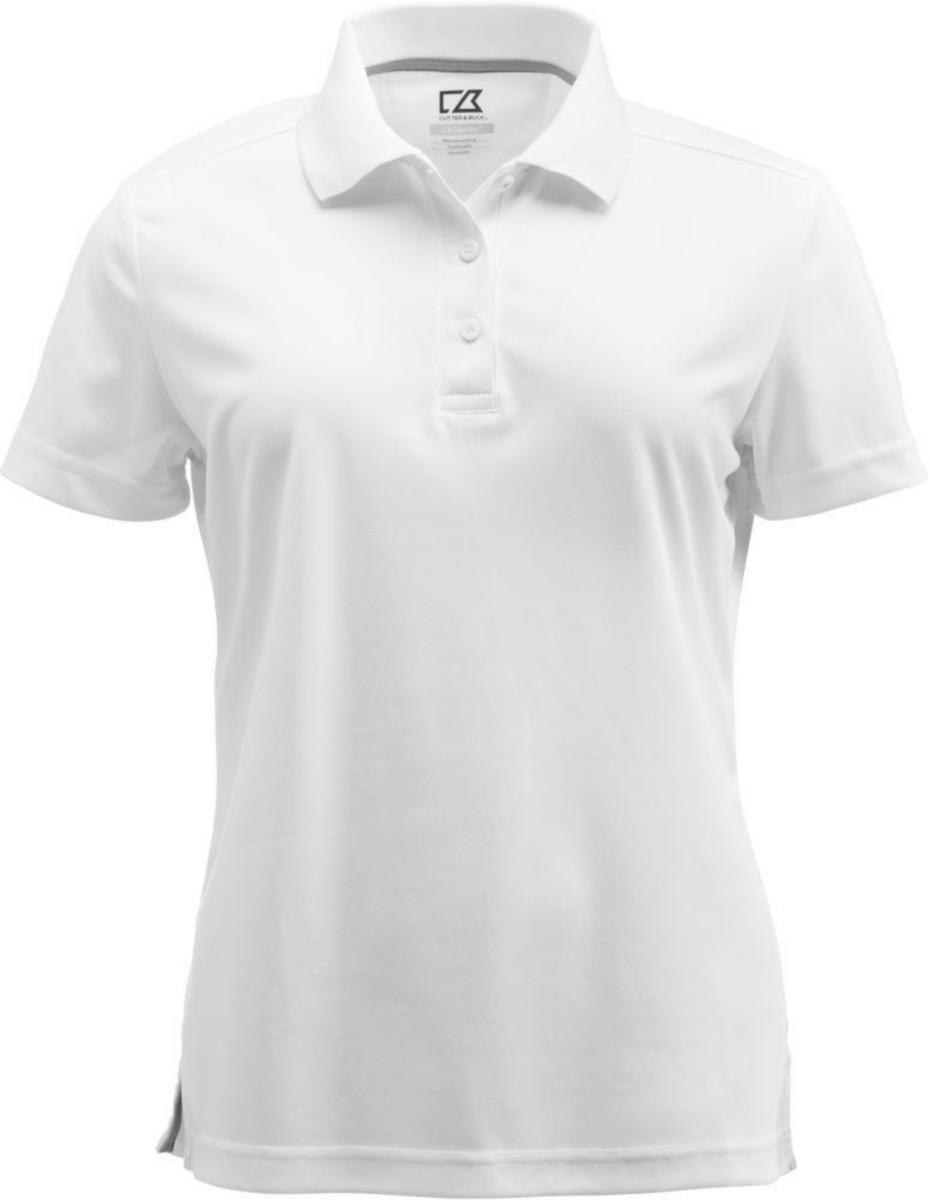 Pikétröja Cutter & Buck Kelowna Polo Dam - PIKÉTRÖJA C&B KELOWNA 354401 DAM VIT STL L