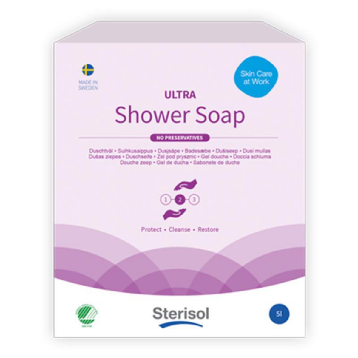 Liquid soap Shower 4818 - SHOWER GEL MILD STERISOL 5L 4818