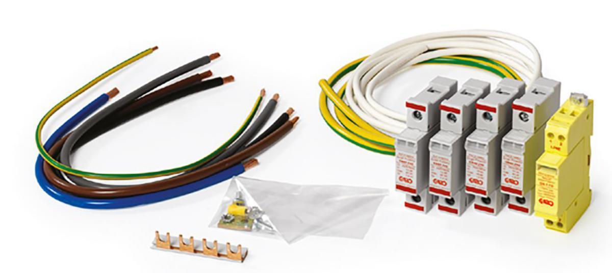 Överspänningsskydd i paket tätort typ C - ÖVERSP.PAKET TÄTORT PTT1