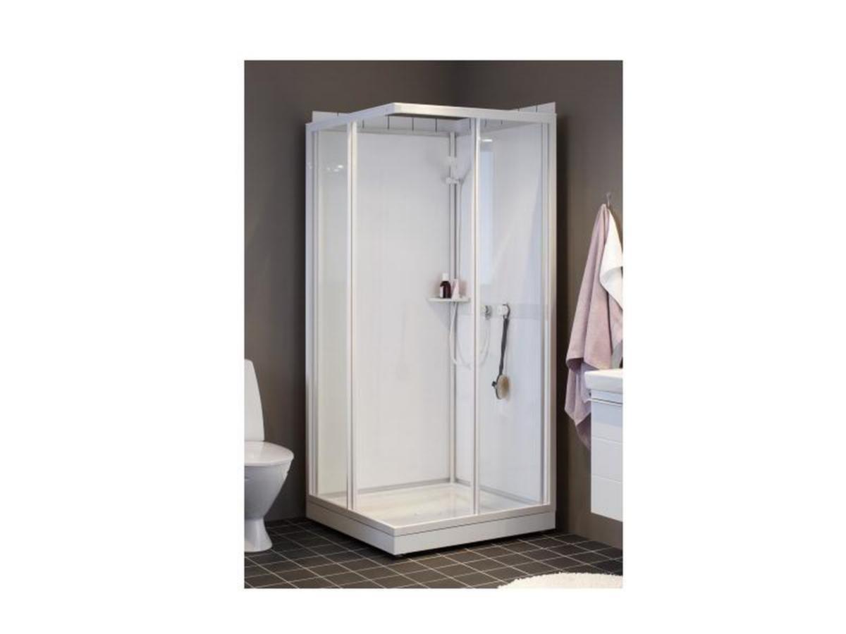 Duschkabin Next NKH, Contura Shower - IFÖ NEXT D-KABIN NKH 79 VS 70X90 VITA PROF/STYREN MÖNSTR.