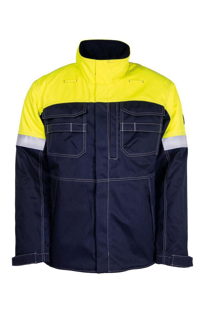 Vinterjacka Tranemo 5701-88 - VINTERJACKA TRANEMO 5701-88 MARIN/GUL FLAMVARSEL STL M