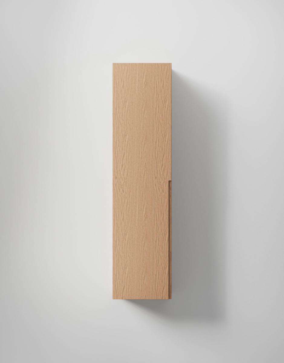 Högskåp Grip 40/40 Låda, INR - INR HÖGSKÅP GRIP 40/40, LÅDA NATURAL OAK, 4 HY, 2 LÅ, VÄ
