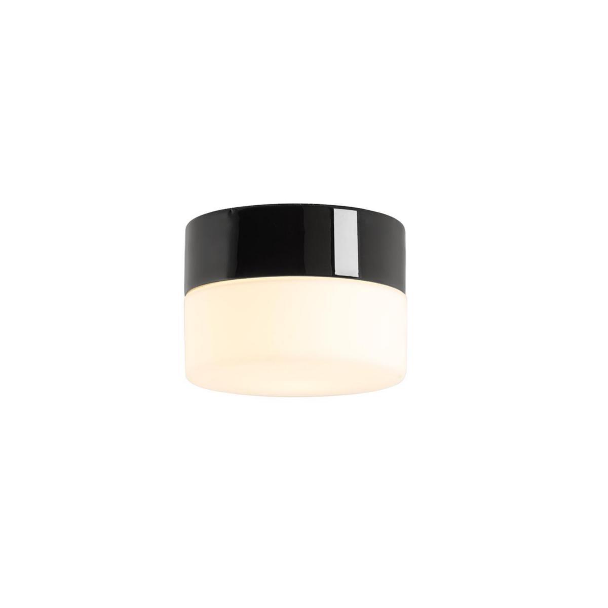 Takarmatur OPUS 140/100 inklusive LED-modul - ARM OPUS140/100 SVART IP44 LED 51765/LED