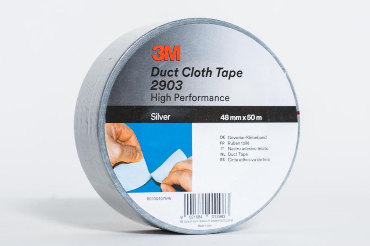 Duct Cloth Tape 2903 3m Silver - DUCT CLOTH TAPE 2903 3M SILVER 48 MM X 50 M