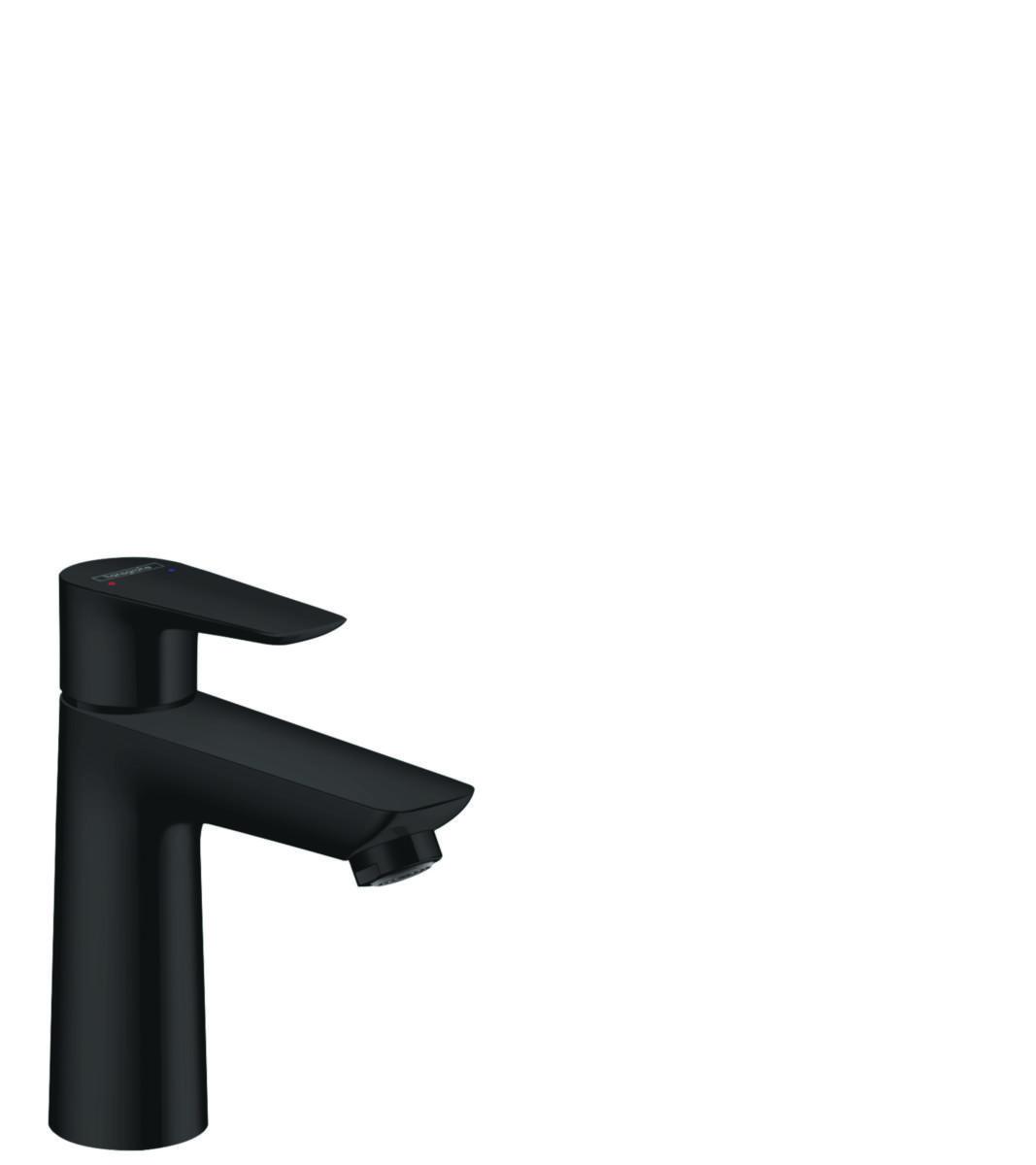 Hansgrohe Talis E 110 tvättställsblandare - HG TALIS E 110 TVÄTTSTÄLLSBL MATTSVART, U LYFTVENT 71712670